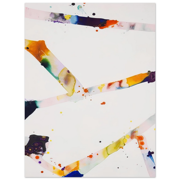 Sam Francis - From Tokyo #3 75x100 cm / 30x40inches Fine Art Poster