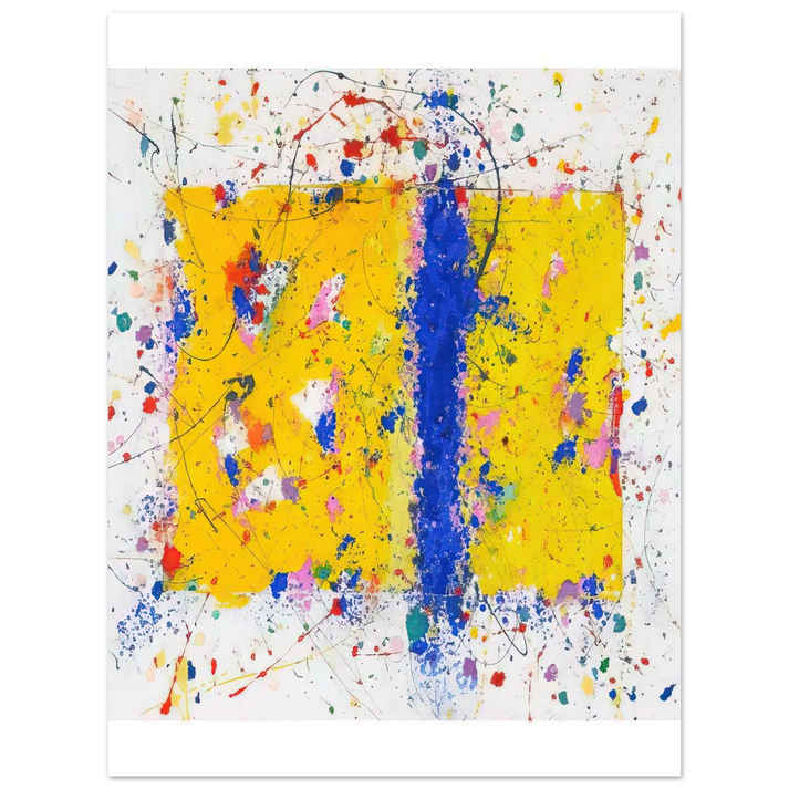 Sam Francis - Light in Itself 75x100 cm / 30x40inches Fine Art Poster