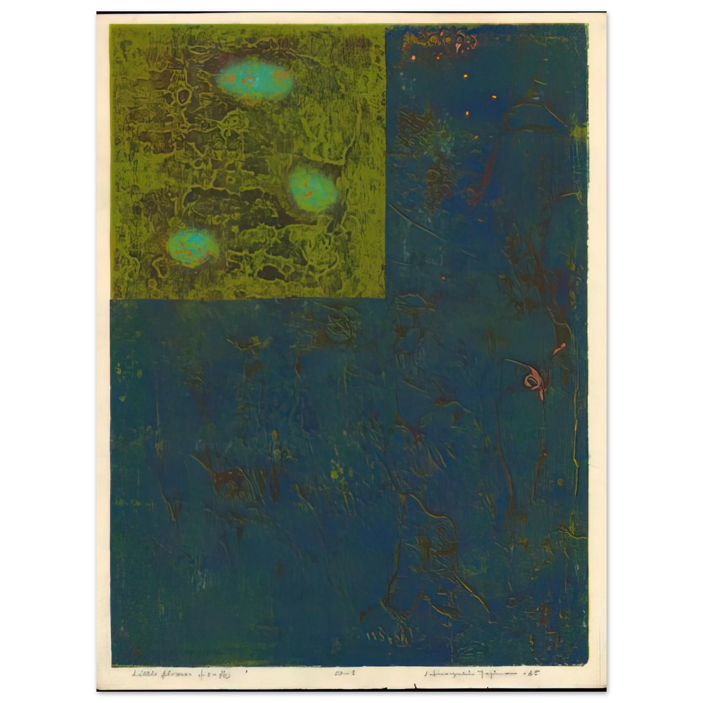 Hiroyuki Tajima - Little Flower - 1965 75x100 cm / 30x40inches Fine Art Poster