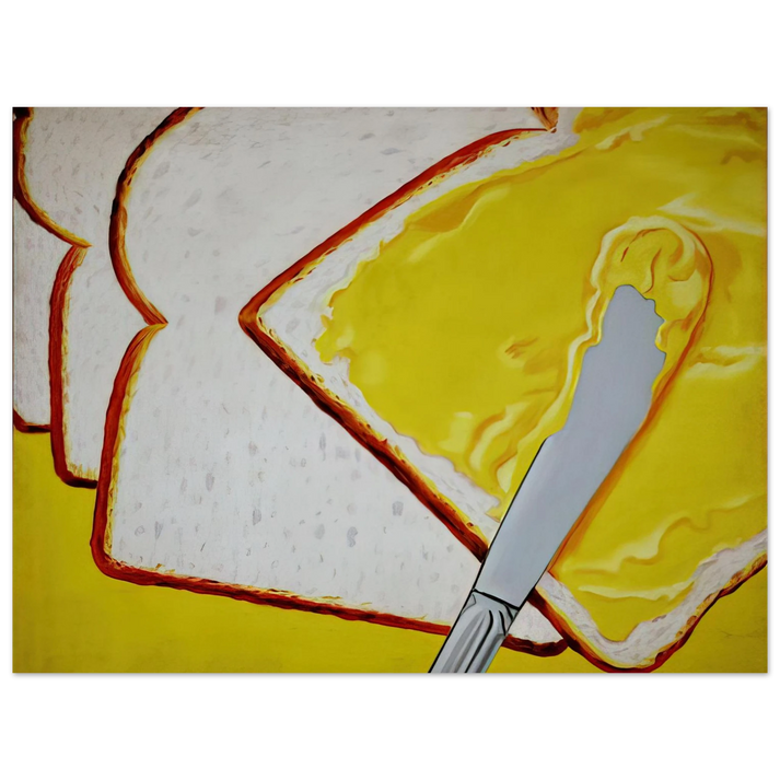 James Rosenquist - White Bread 75x100 cm / 30x40inches Fine Art Poster
