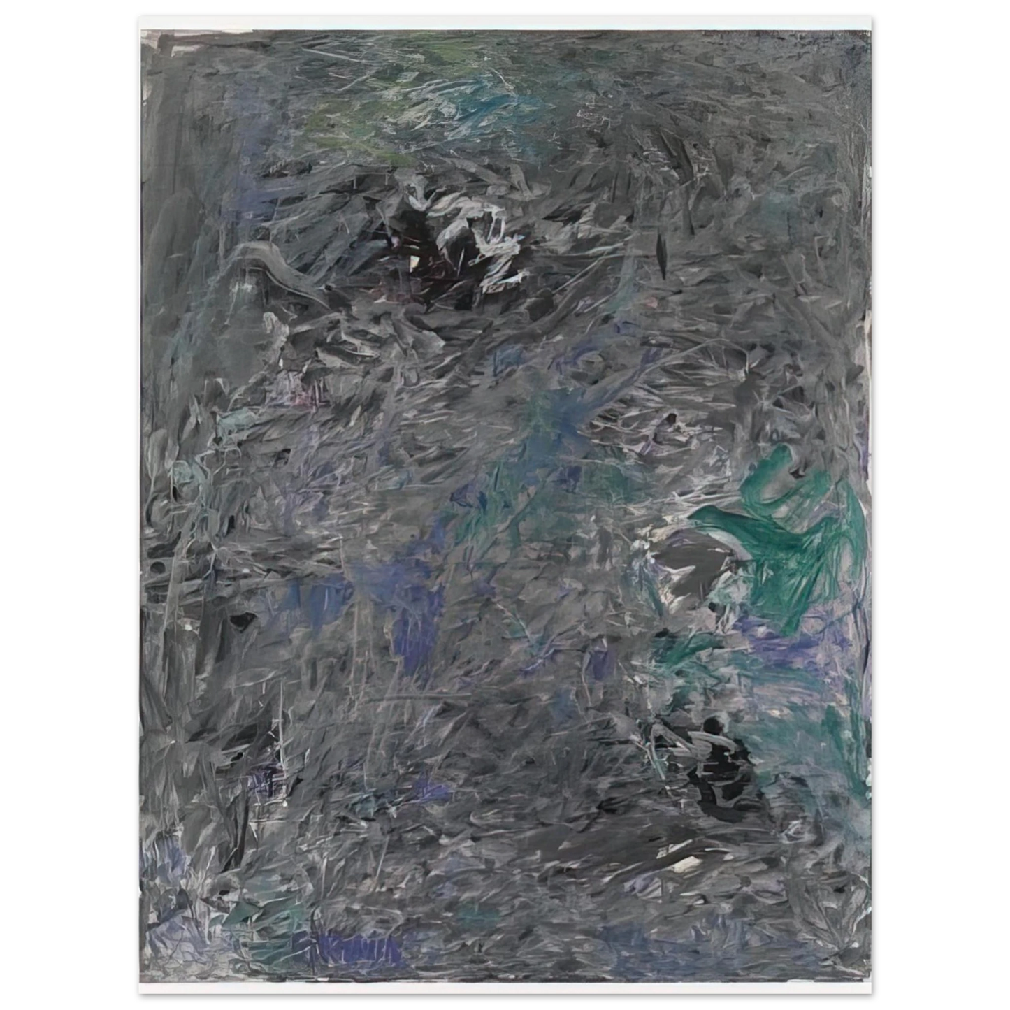 Milton Resnick - UNTITLED 6 1959 75x100 cm / 30x40inches Fine Art Poster