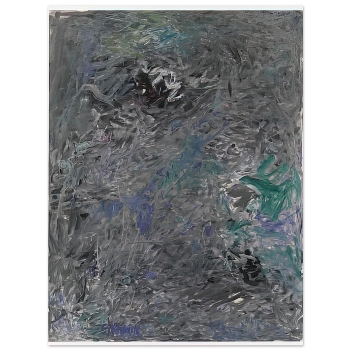 Milton Resnick - UNTITLED 6 1959 75x100 cm / 30x40inches Fine Art Poster