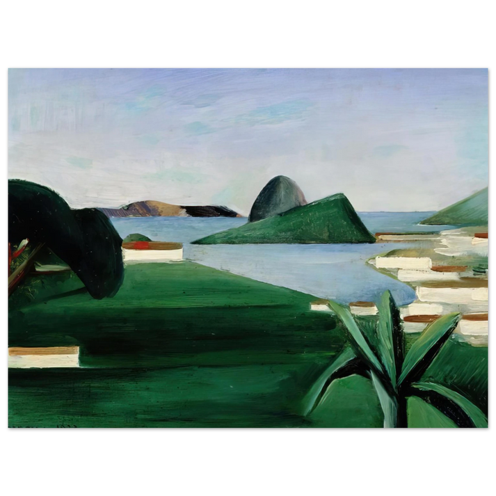 Tarsila do Amaral - Rio de Janeiro 75x100 cm / 30x40inches Fine Art Poster