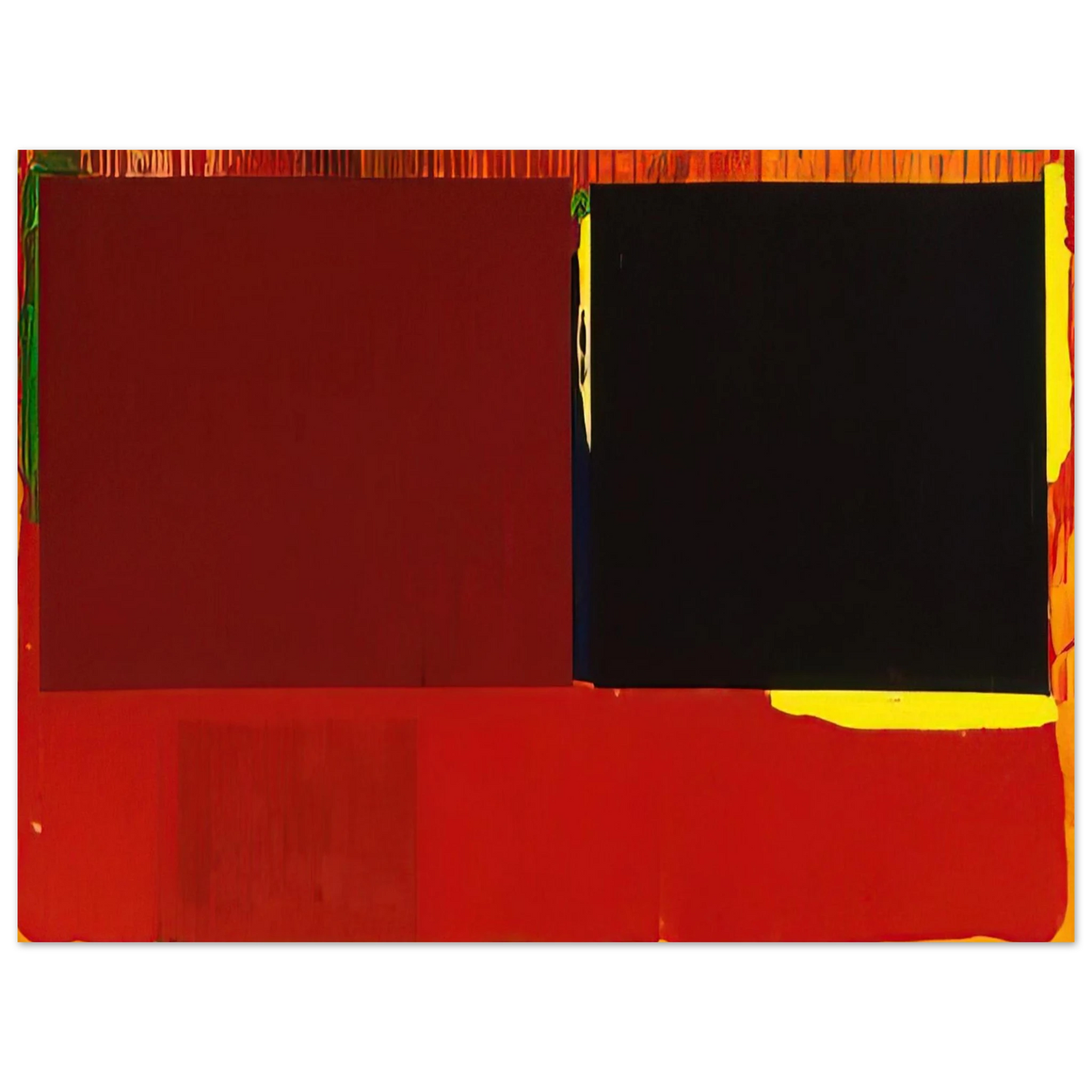 John Hoyland - 29. 03. 60 - 1960 75x100 cm / 30x40inches Fine Art Poster