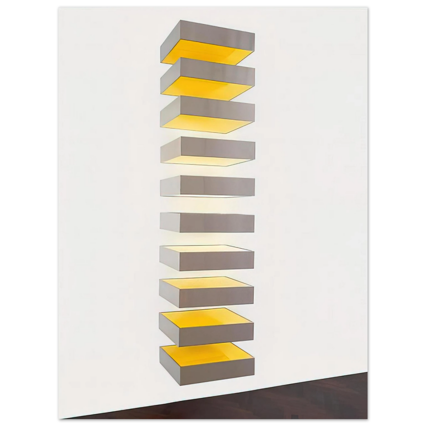 Donald Judd - Untitled Bernstein 80-52 - 1980 75x100 cm / 30x40inches Fine Art Poster