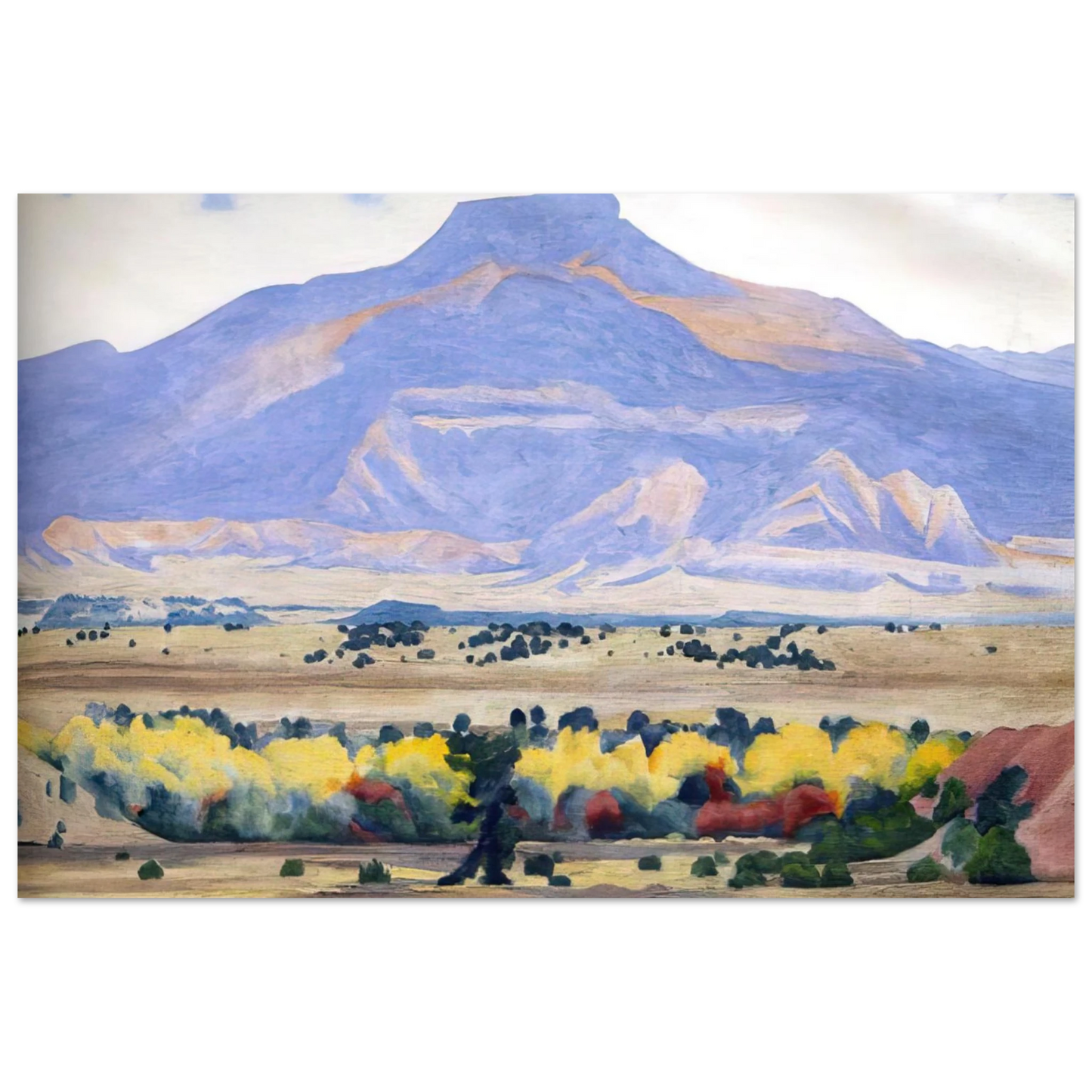 Georgia O'Keeffe - Pedernal Fine Art Poster