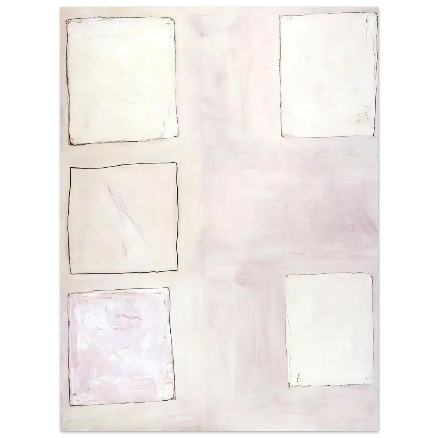 William Scott - Full House - 1963 75x100 cm / 30x40inches Fine Art Poster