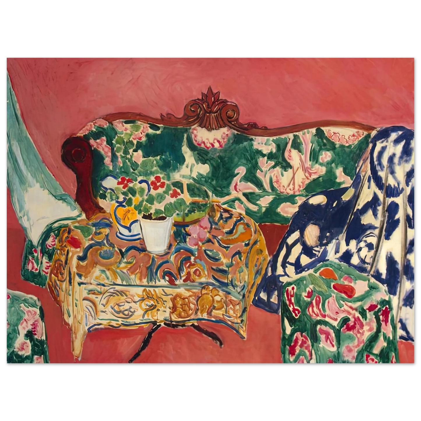 Henri Matisse - SEVILLE STILL LIFE 1911 75x100 cm / 30x40inches Fine Art Poster