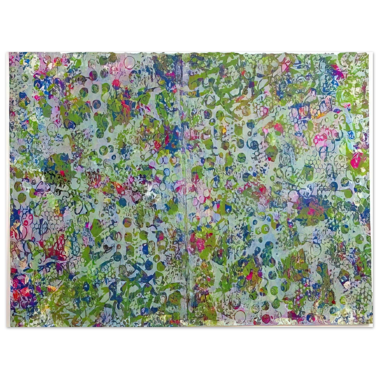 Sam Gilliam - Fog In The Hollow 75x100 cm / 30x40inches Fine Art Poster