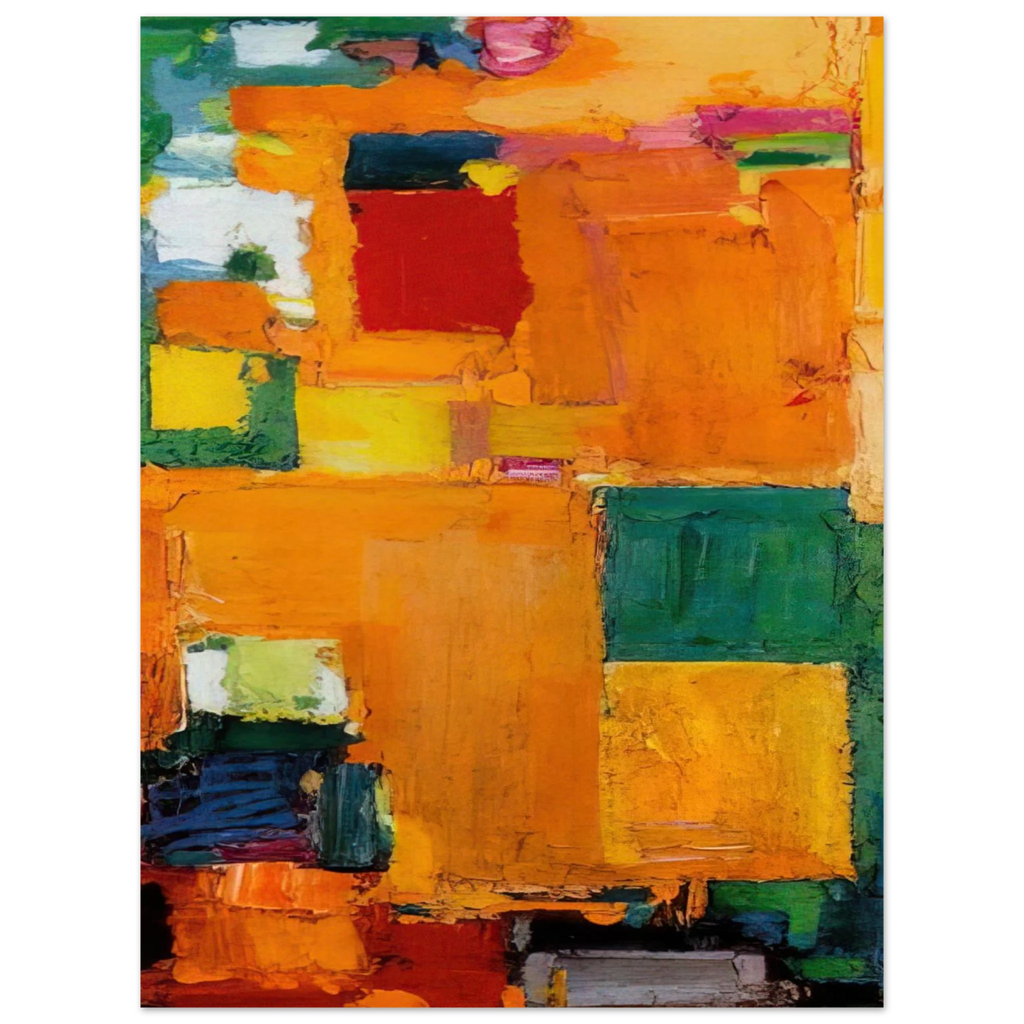 Hans Hofmann - Kaleidos 75x100 cm / 30x40inches Fine Art Poster