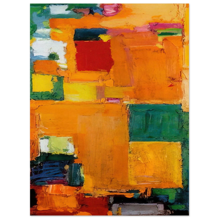 Hans Hofmann - Kaleidos 75x100 cm / 30x40inches Fine Art Poster