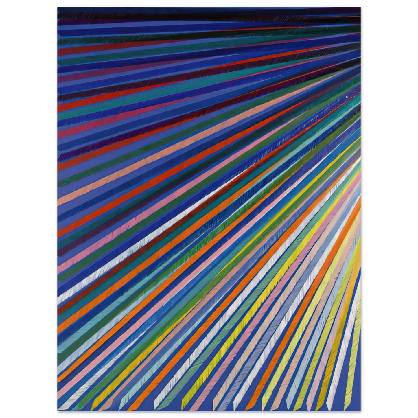 Piero Dorazio - Apex - 1984 75x100 cm / 30x40inches Fine Art Poster