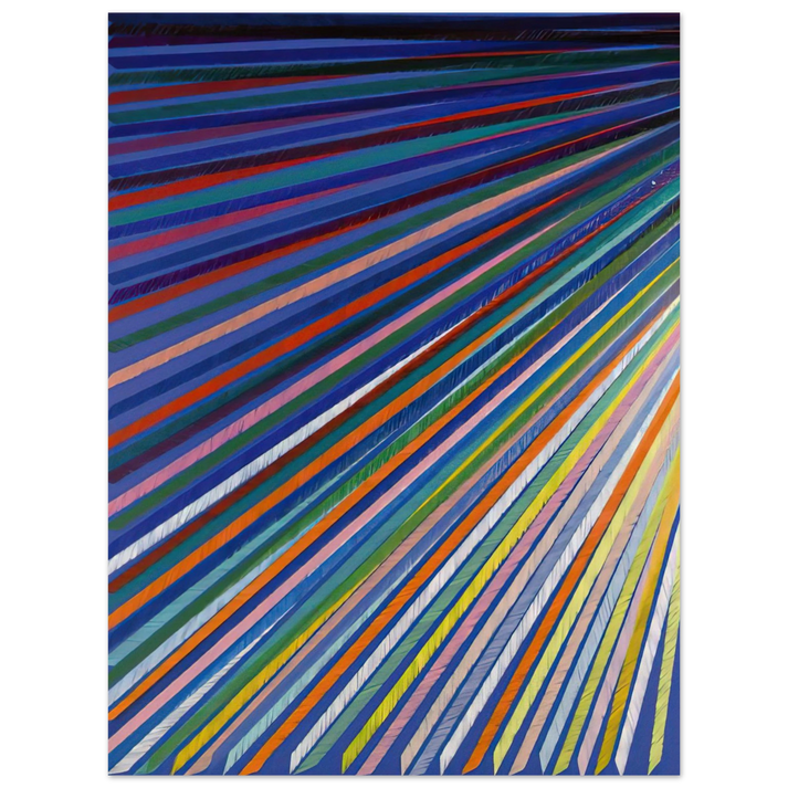 Piero Dorazio - Apex - 1984 75x100 cm / 30x40inches Fine Art Poster