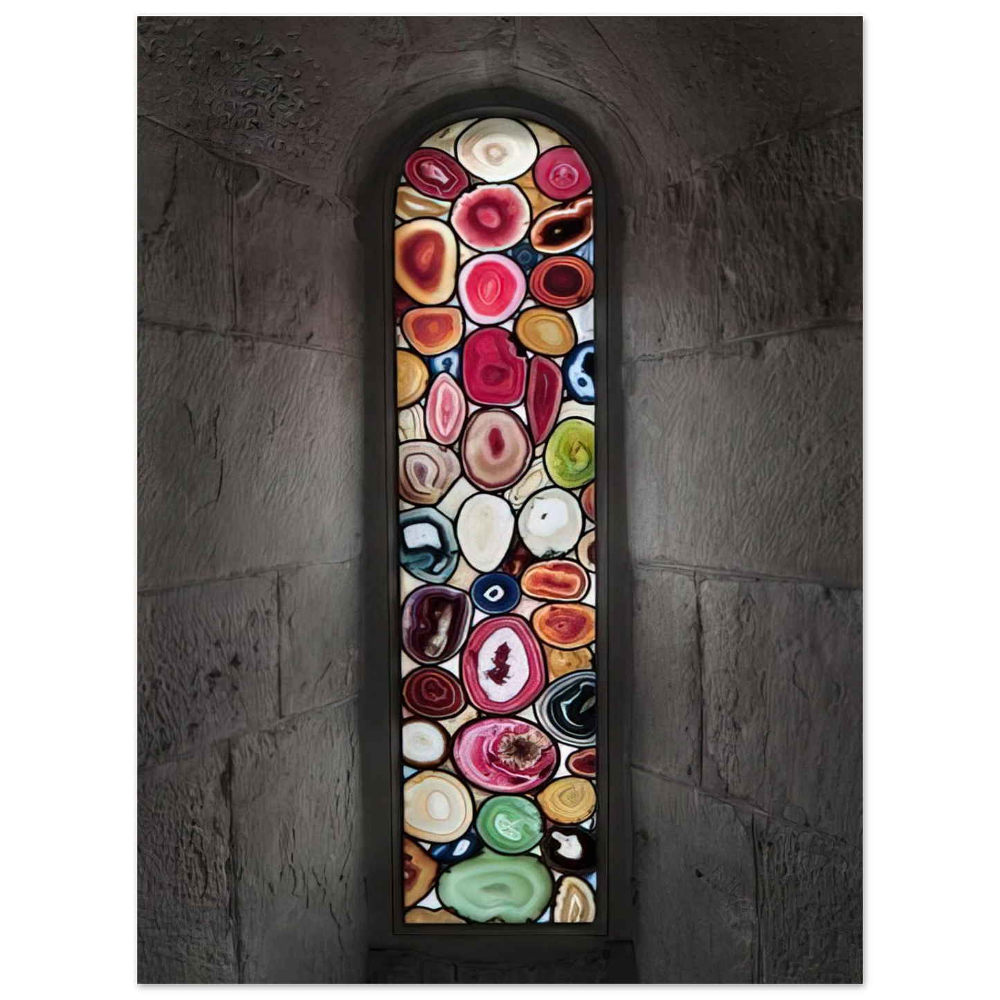 Sigmar Polke - AHATFENSTER 2009 2 75x100 cm / 30x40inches Fine Art Poster