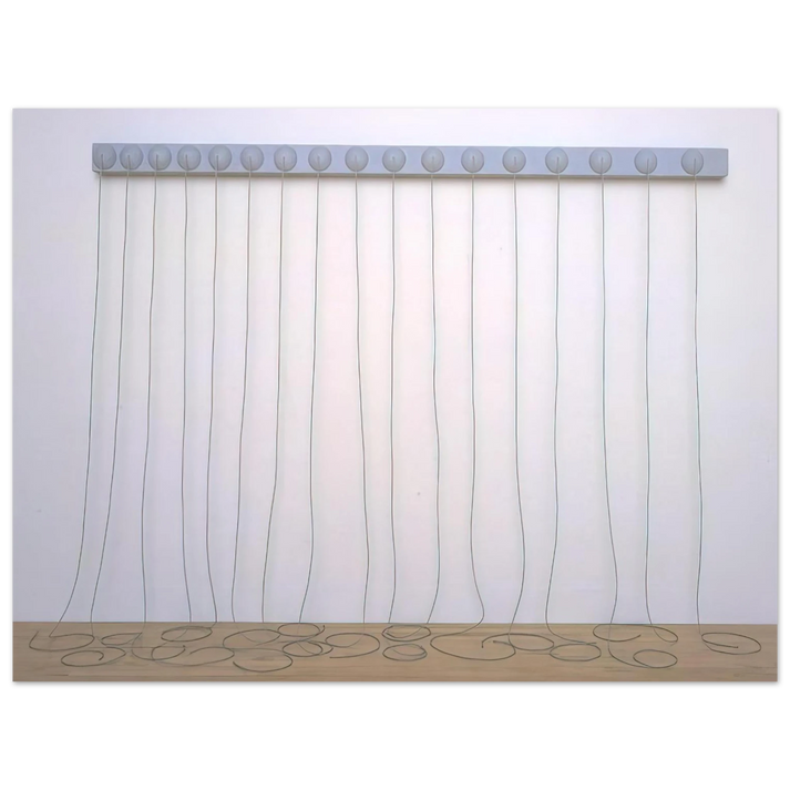 Eva Hesse - ADDENDUM 1967 75x100 cm / 30x40inches Fine Art Poster