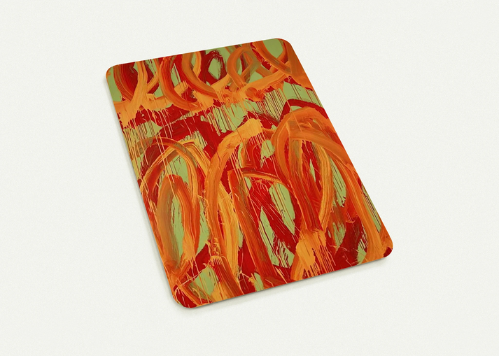 Camino Real IV By Cy Twombly Pack of 10 Post Cards | Cy Twombly Post Cards | A6 (10.5 x 14.8 cm) - 4.1 x 5.8 inches