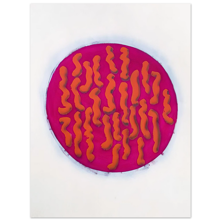 John Altoon - Untitled Sunset Series 32 - 1965 75x100 cm / 30x40inches Fine Art Poster