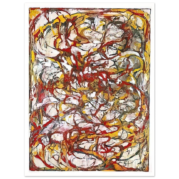Brice Marden - Dragons - 2004 75x100 cm / 30x40inches Fine Art Poster