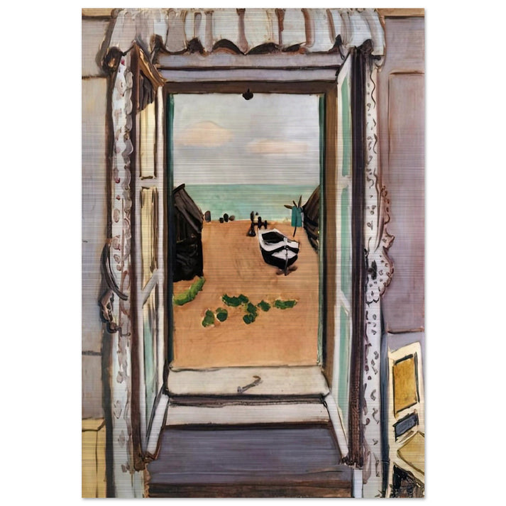 OPEN WINDOW ETRETAT 1920 - Henri Matisse Brushed Aluminum Print - 70x100 cm / 28x40 inches | Henri Matisse Aluminum Print | Henri Matisse Prints