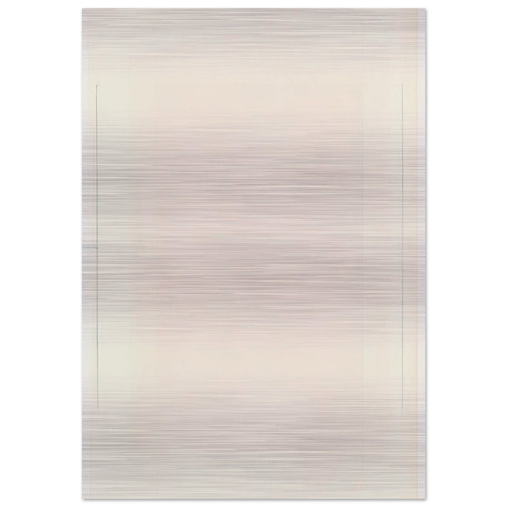 Red Bird - Agnes Martin Brushed Aluminum Print - 70x100 cm / 28x40 inches | Agnes Martin Aluminum Print | Agnes Martin Prints