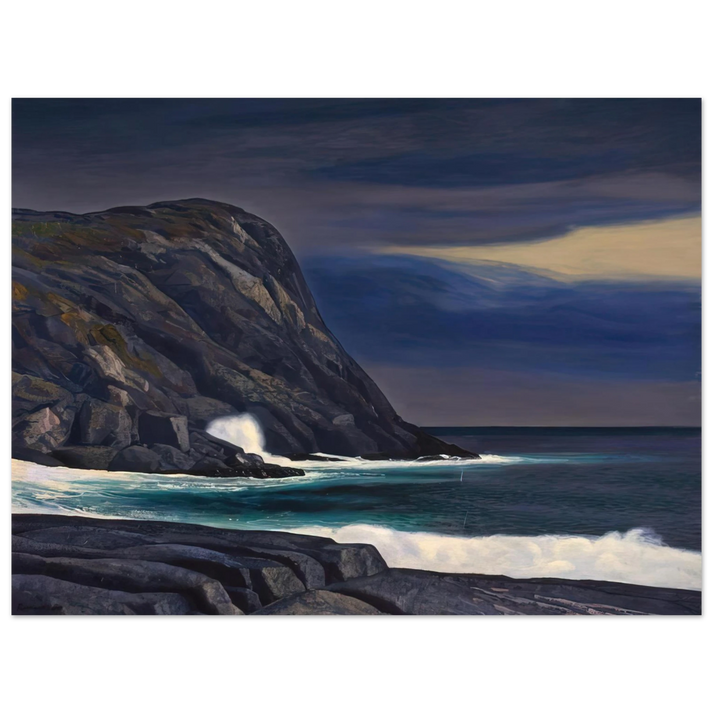 Rockwell Kent - Brewing Storm, Monhegan 75x100 cm / 30x40inches Fine Art Poster