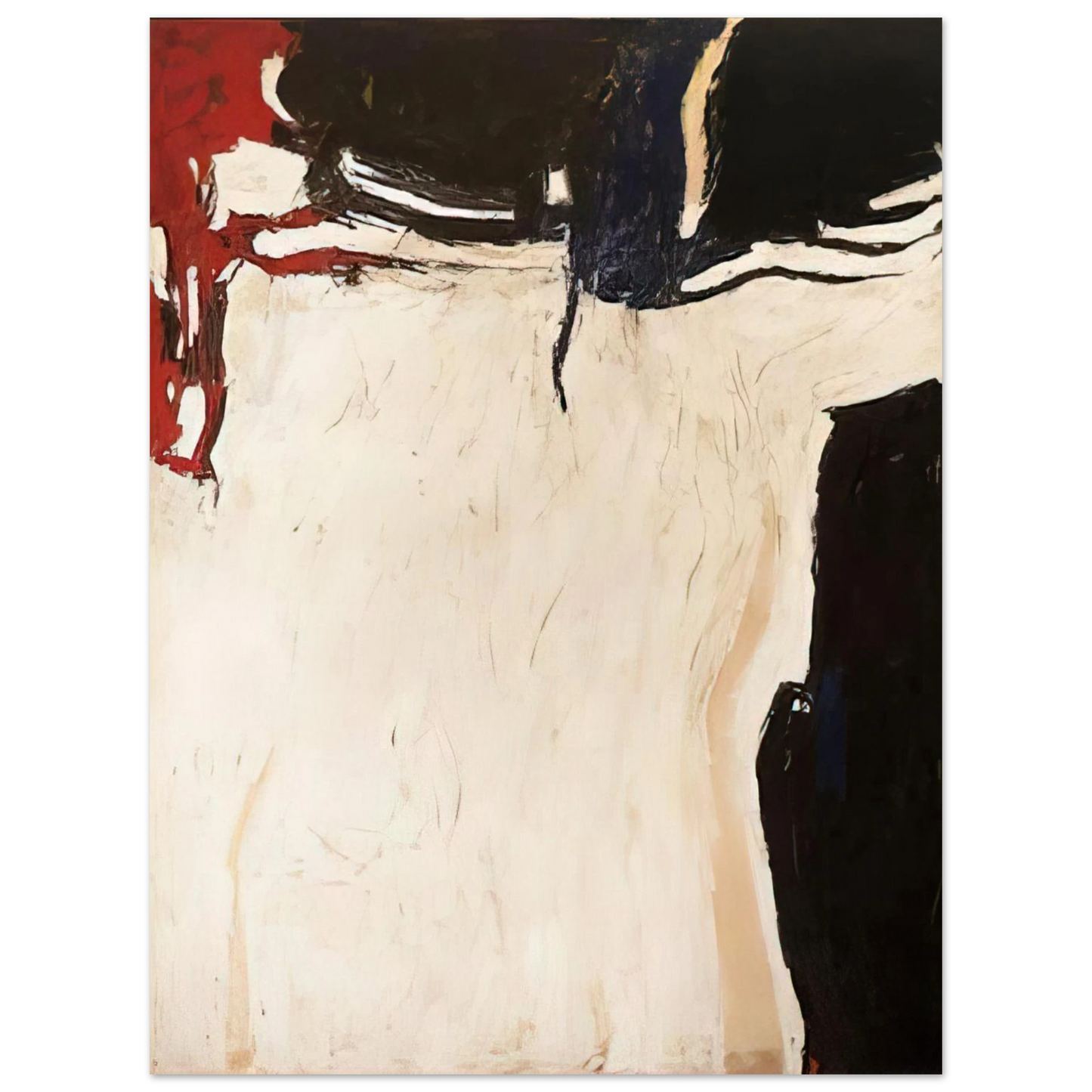 Edward Corbett - White Provincetown - 1959 75x100 cm / 30x40inches Fine Art Poster