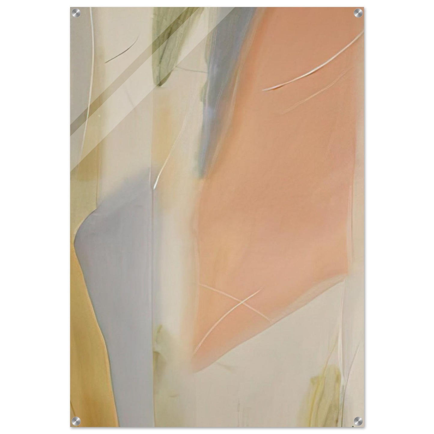 Untitled - 1987 - Larry Zox Acrylic Print - 70x100 cm / 28x40″ inches | Larry Zox Wall Art | Larry Zox Prints