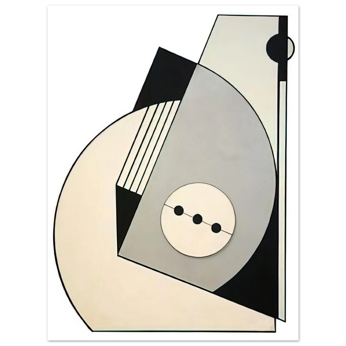 Carmelo Arden Quin - Gris - Concretism 75x100 cm / 30x40inches Fine Art Poster