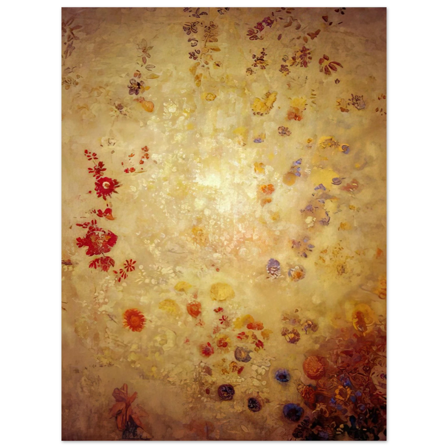 Odilon Redon - DECORATIVE PANEL 1 75x100 cm / 30x40inches Fine Art Poster