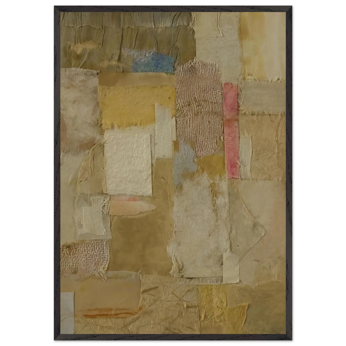 Untitled - 1950 N2 - Anne Ryan 70x100 cm / 28x40 inches Framed Art Print – Black Wooden Frame