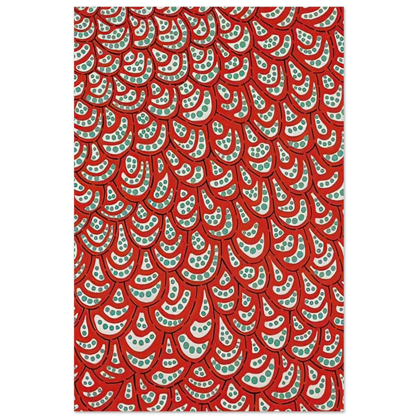 Yayoi Kusama - PETALS 1988 Fine Art Poster