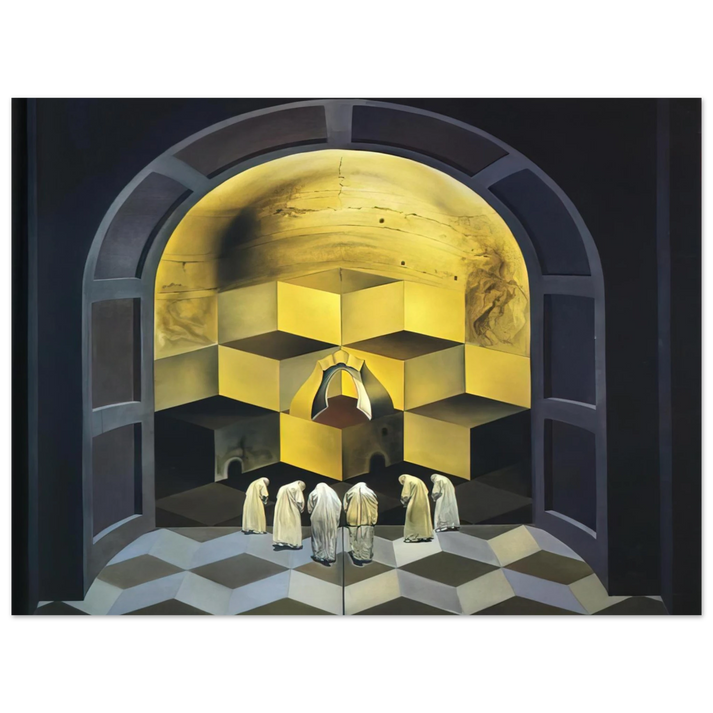 Salvador Dali - SKULL OF ZURBARAN 75x100 cm / 30x40inches Fine Art Poster