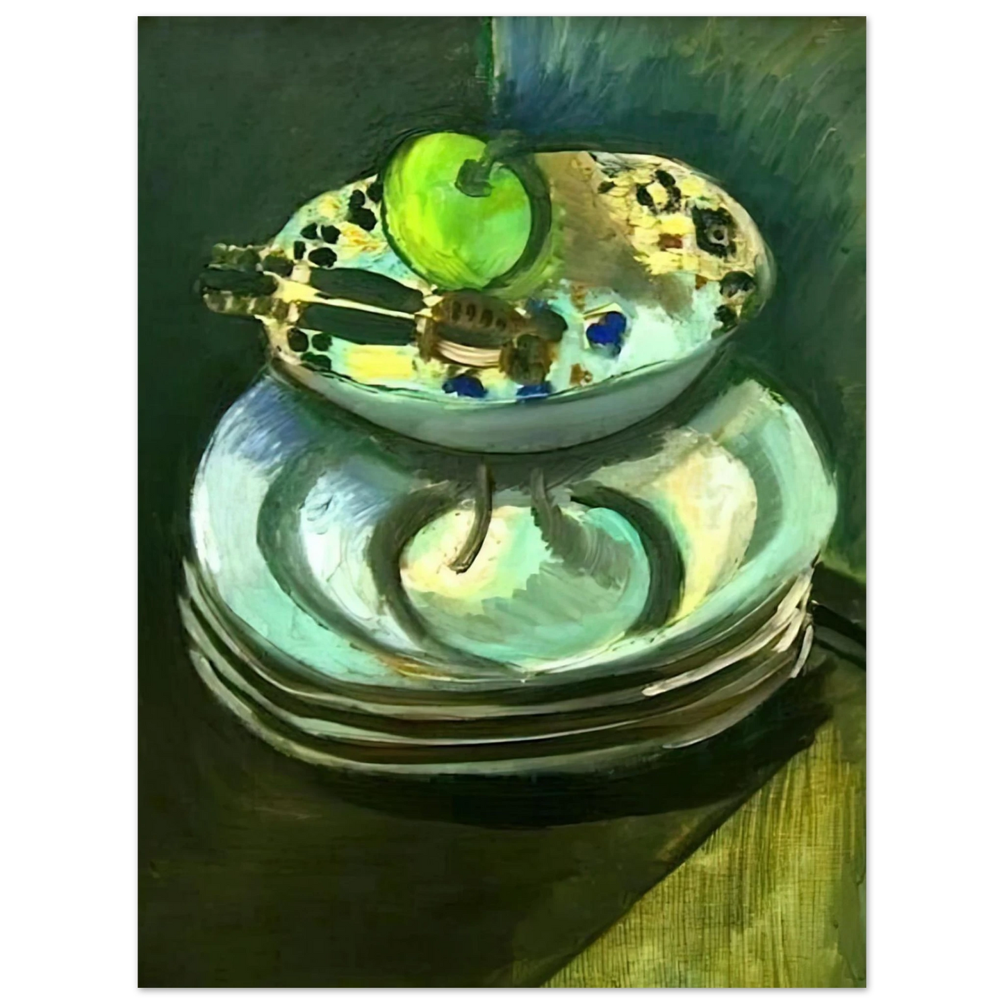 Henri Matisse - STILL LIFE WITH NUTCRACKER 1916 75x100 cm / 30x40inches Fine Art Poster