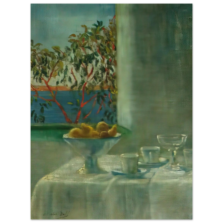 Salvador Dali - STILL LIFE BY A WINDOW 75x100 cm / 30x40inches Fine Art Poster