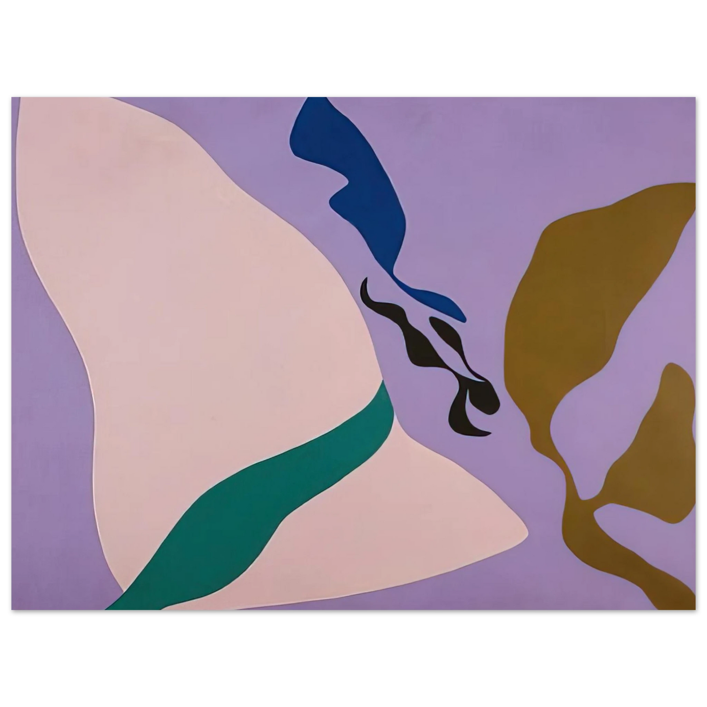 Ray Parker - Untitled - 1968 75x100 cm / 30x40inches Fine Art Poster