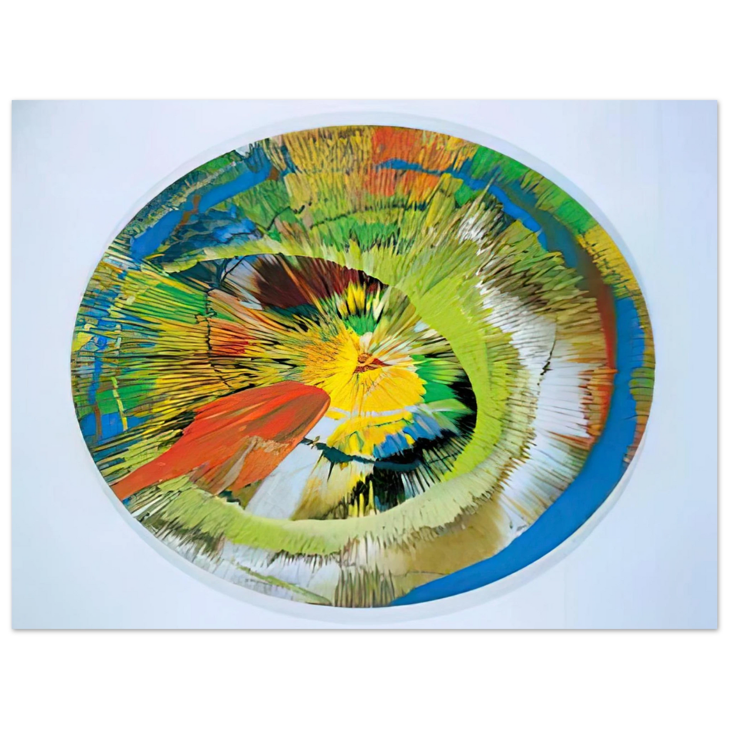 Damien Hirst - BEAUTIFUL REVOLVING SPHINCTER 75x100 cm / 30x40inches Fine Art Poster