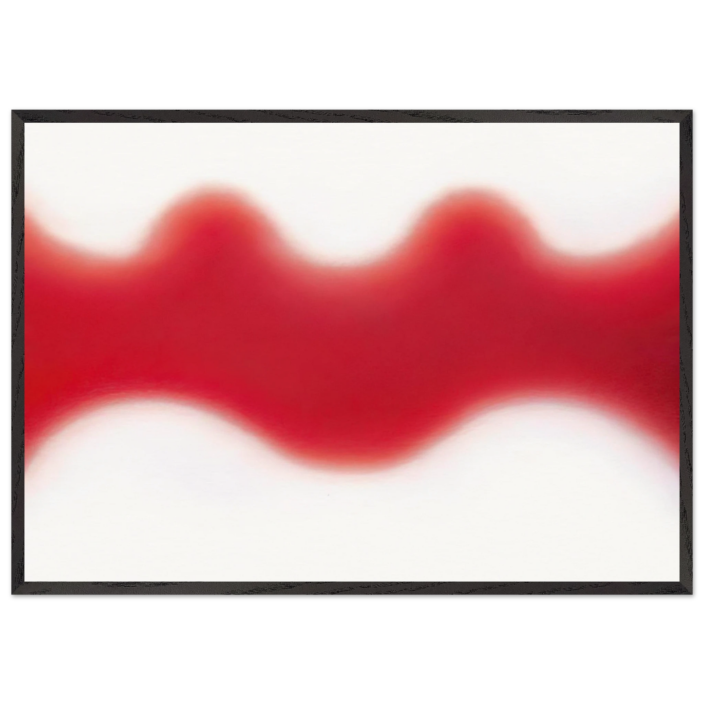 N30 - 1963 - Wojciech Fangor 70x100 cm / 28x40 inches Framed Art Print – Black Wooden Frame
