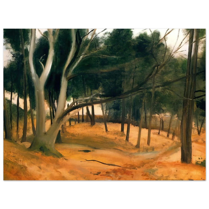 Andre Derain - THE PATH OF FOREST 1928 75x100 cm / 30x40inches Fine Art Poster
