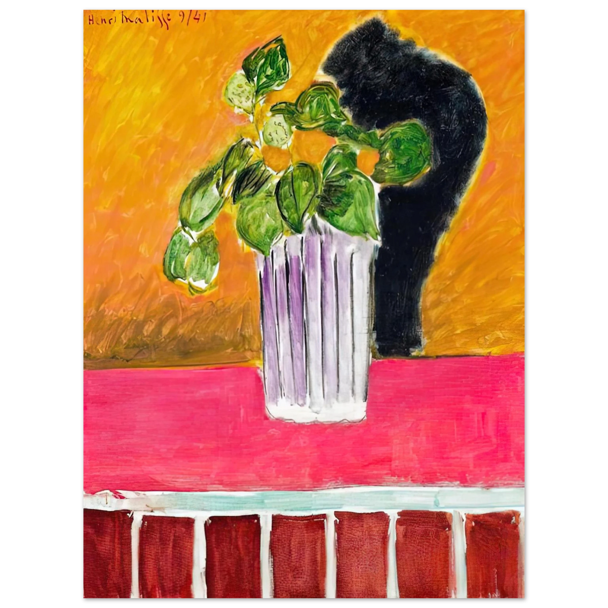 Henri Matisse - IVY BRANCH 1941 75x100 cm / 30x40inches Fine Art Poster