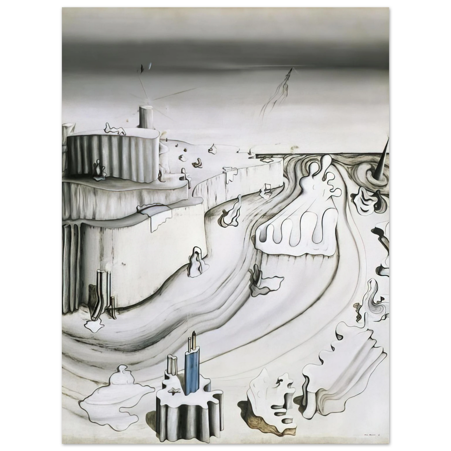 Yves Tanguy - Promontory Palace 75x100 cm / 30x40inches Fine Art Poster