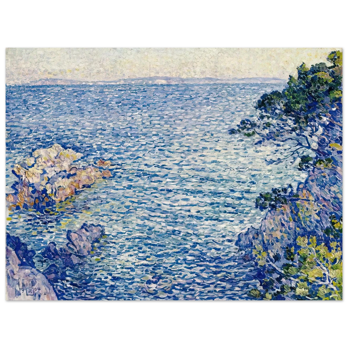 Theo van Rysselberghe - THE POINT OF ROSSIGNOL 1904 75x100 cm / 30x40inches Fine Art Poster