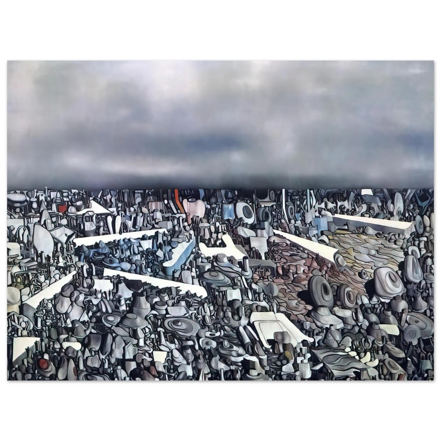 Yves Tanguy - Multiplication of the Arcs 75x100 cm / 30x40inches Fine Art Poster