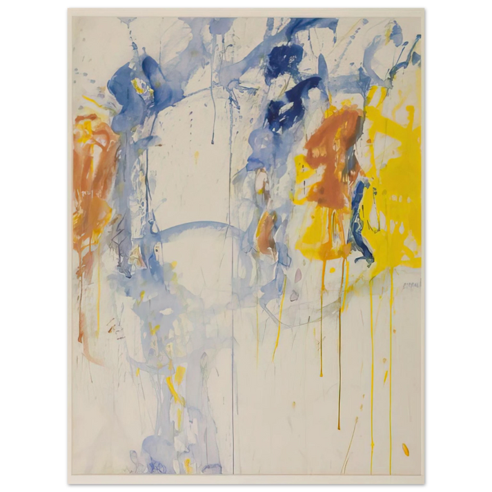 Sam Francis - Painting 75x100 cm / 30x40inches Fine Art Poster