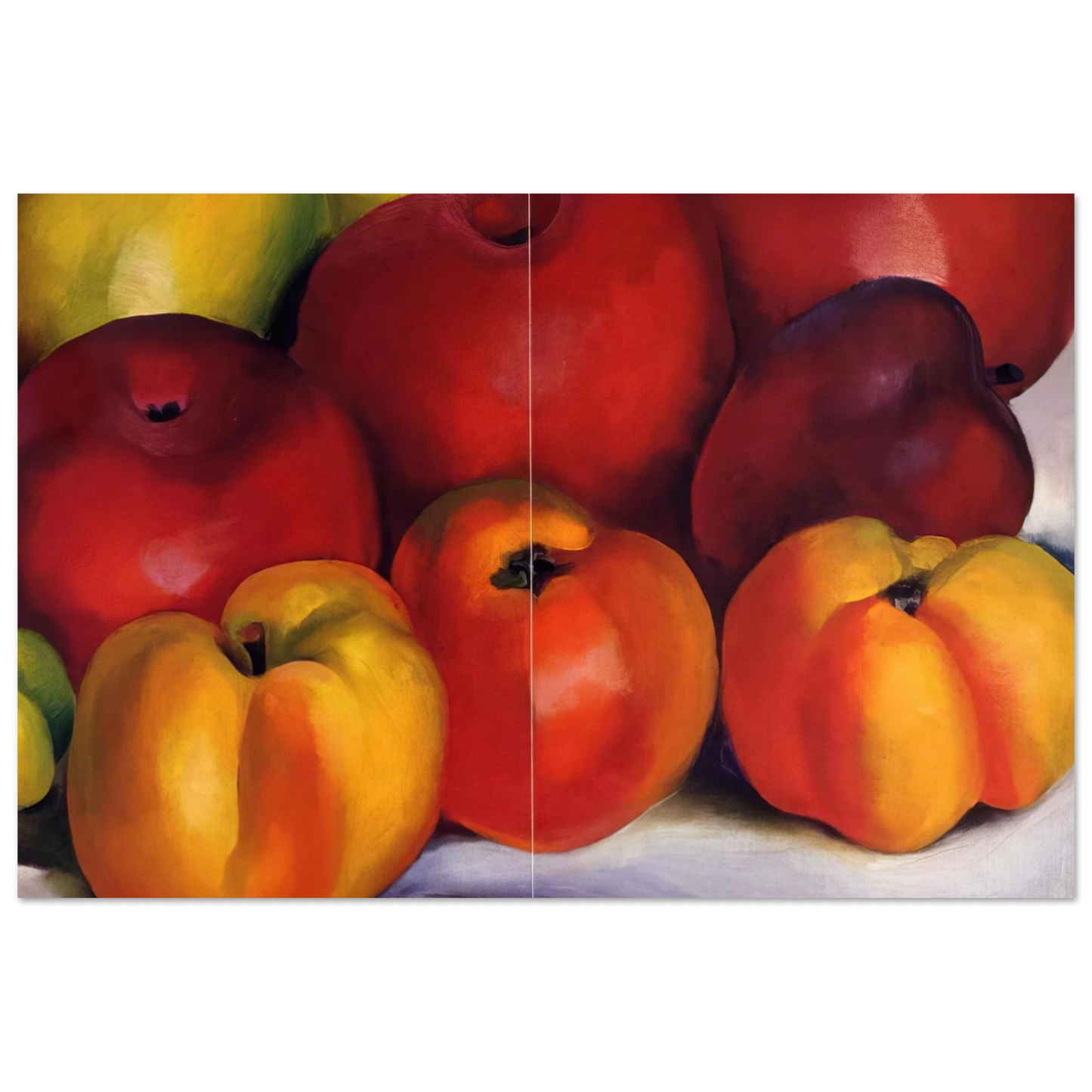 Georgia O'Keeffe - Apple Family Fine Art Poster