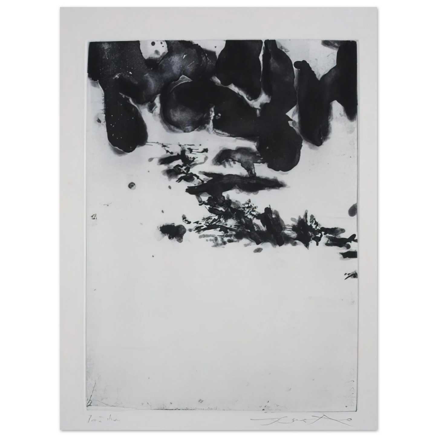Zao Wou-Ki - GENESIS 1982 75x100 cm / 30x40inches Fine Art Poster