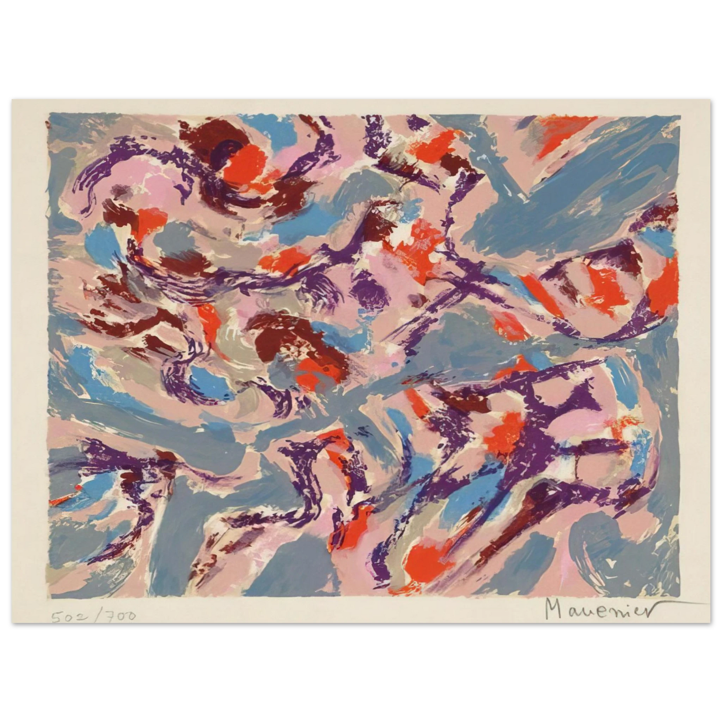 Alfred Manessier - Early Spring 75x100 cm / 30x40inches Fine Art Poster