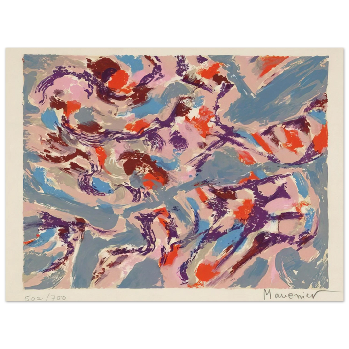 Alfred Manessier - Early Spring 75x100 cm / 30x40inches Fine Art Poster