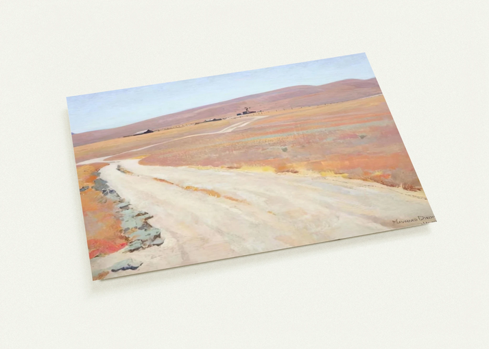 ABANDONED RANCH 1935 By Maynard Dixon Pack of 10 Post Cards | Maynard Dixon Post Cards | A6 (10.5 x 14.8 cm) - 4.1 x 5.8 inches