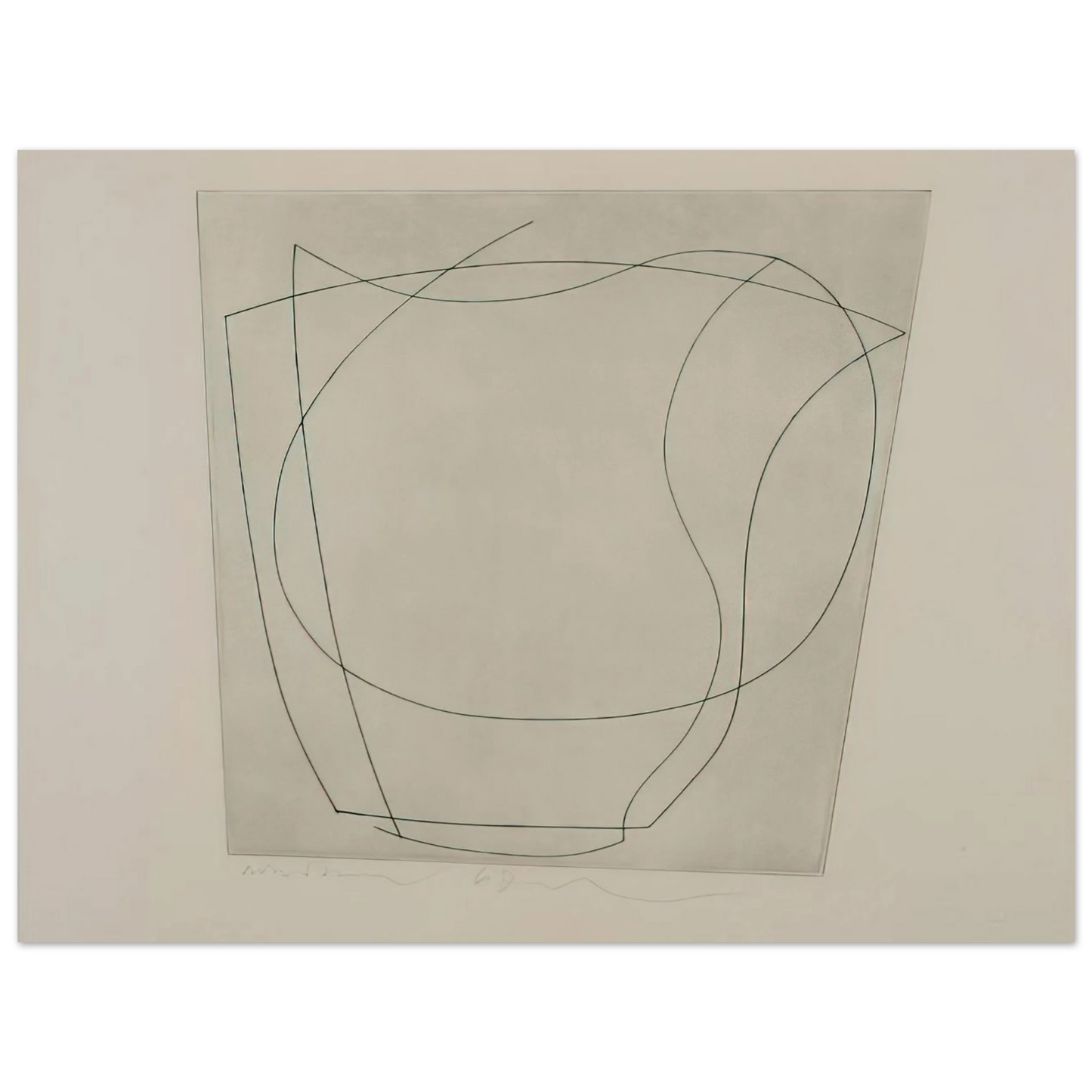 Ben Nicholson - Rafael - 1967 75x100 cm / 30x40inches Fine Art Poster