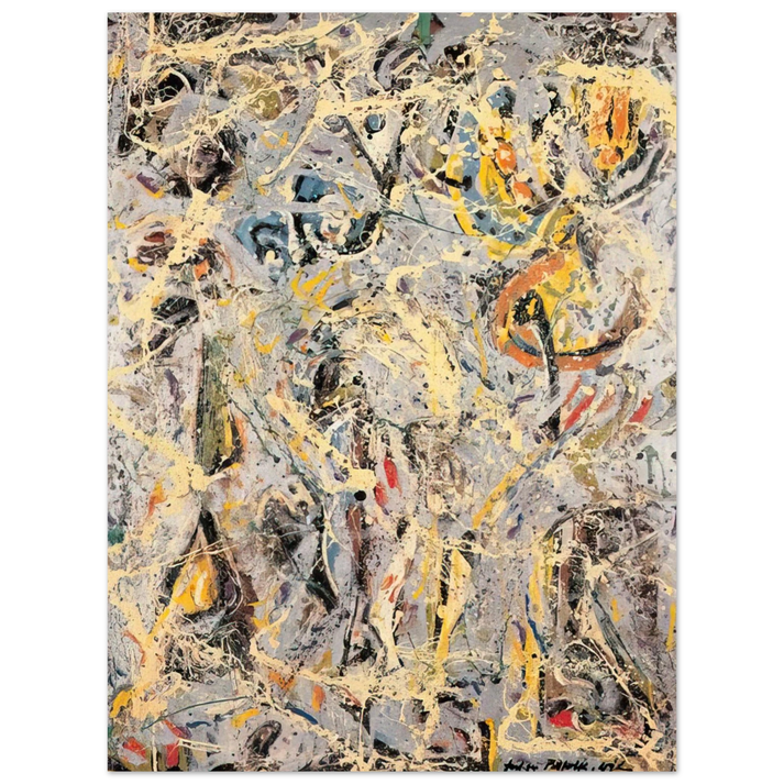 Jackson Pollock - GALAXY 1947 75x100 cm / 30x40inches Fine Art Poster